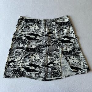 Reformation Printed Mini Skirt